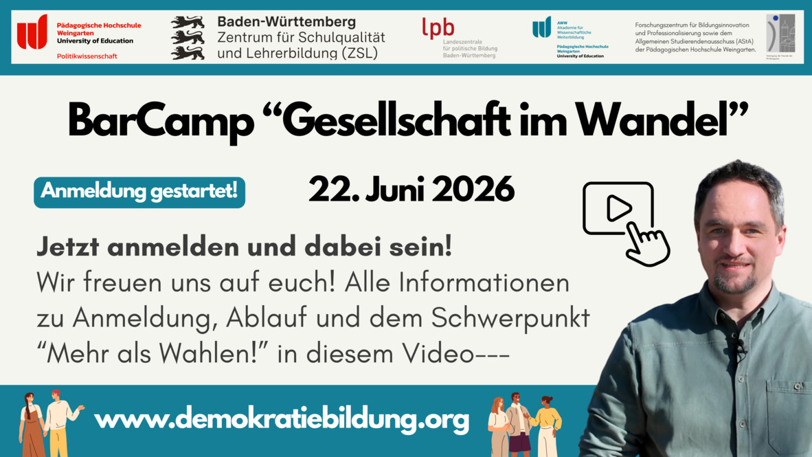 Flyer Entwurf BarCamp26 (Präsentation) Flyer Entwurf BarCamp26 (Präsentation)