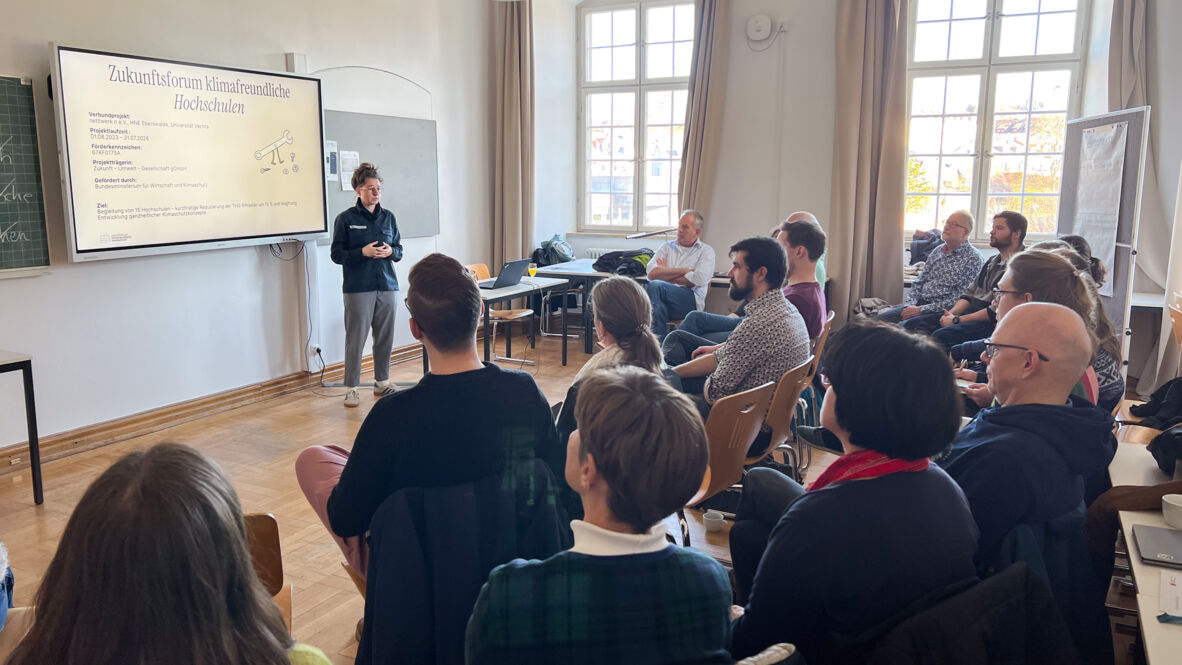 Die PH auf dem Weg zur klimafreundlichen Hochschule Präsentation Die PH auf dem Weg zur klimafreundlichen Hochschule Präsentation