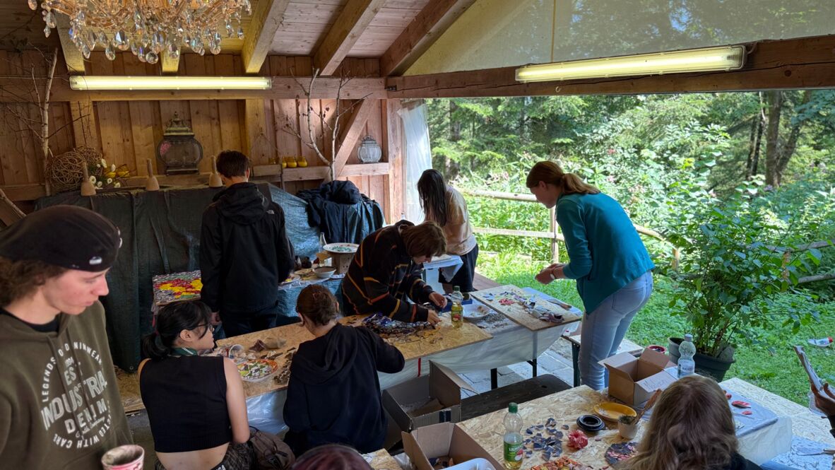 Kunstcamp Mosaik Gruppe