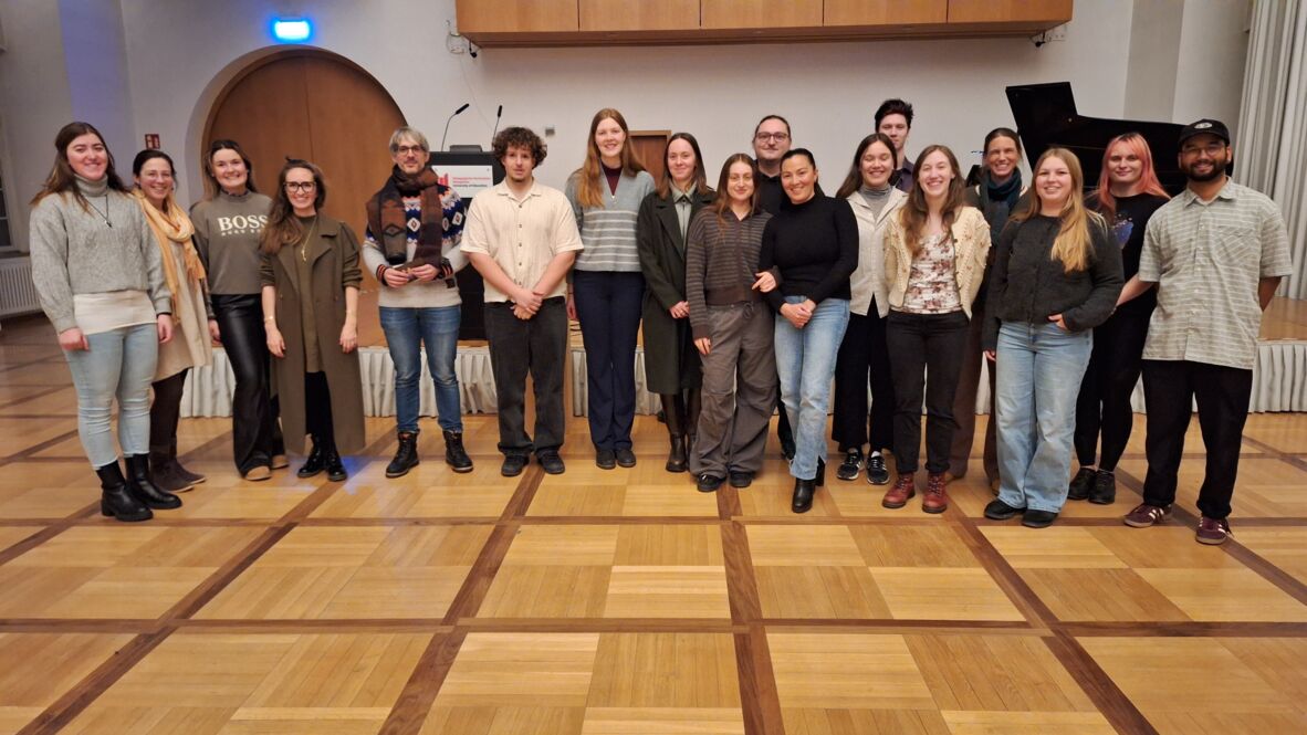 Kunst-Studierende verschiedener Semester zeigten ihre Arbeiten an der PH Weingarten. Kunstausstellung Studierende