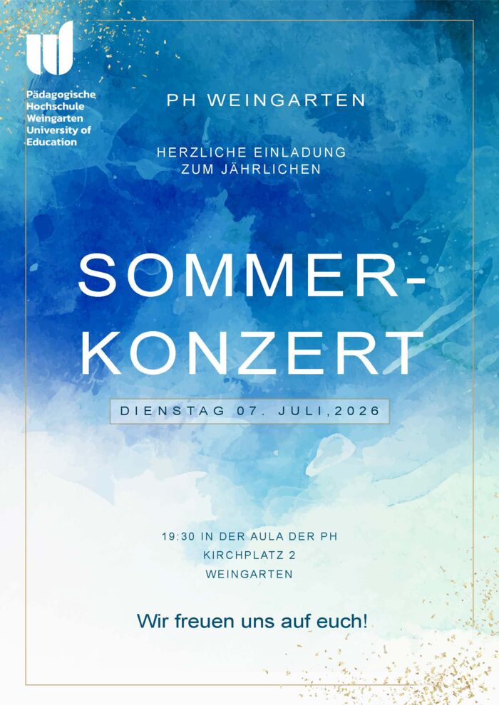 Sommerkonzert Plakat