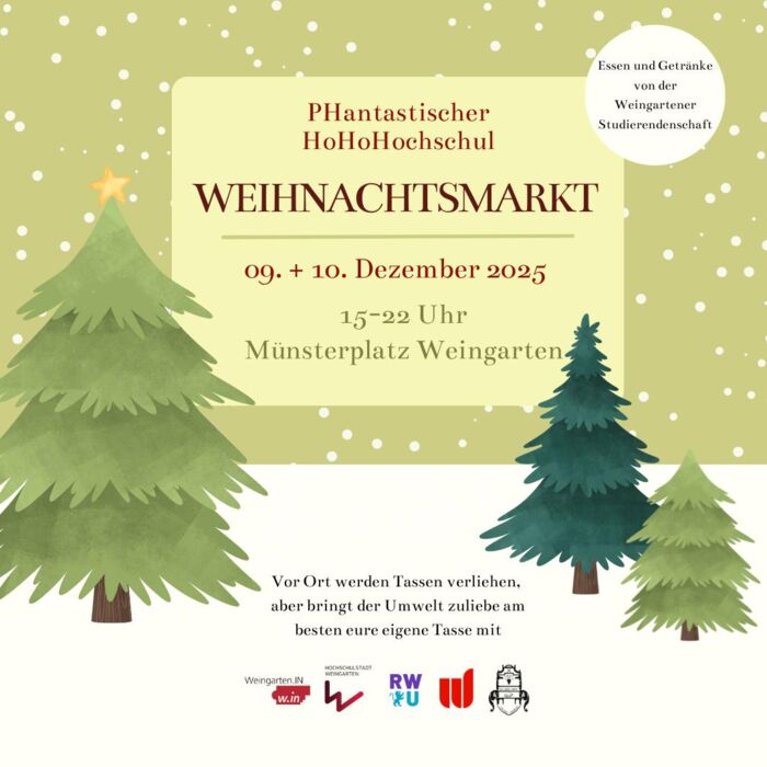 Flyer Hochschulweihnachtsmarkt
