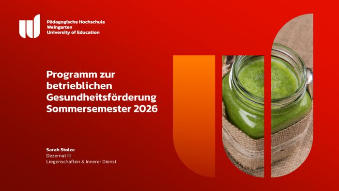 BFG Wochenprogramm SoSe 2026 BFG Wochenprogramm SoSe 2026